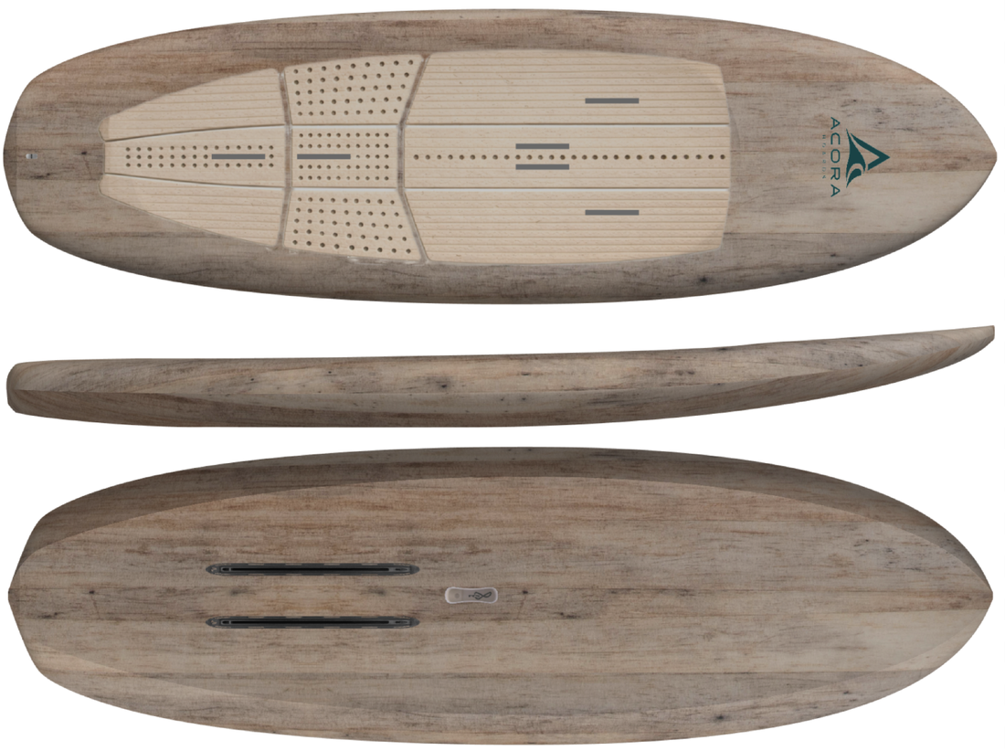 ACORA Cruiser freefly midlength foil board