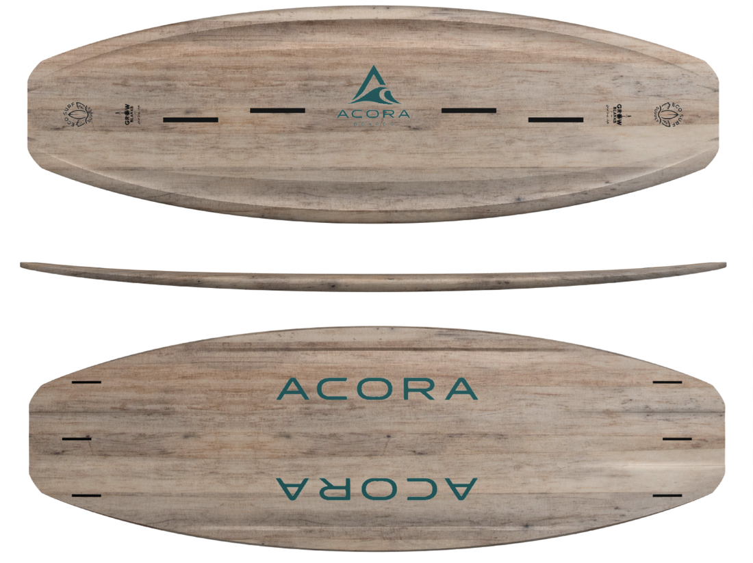 ACORA Hybrid twintip wave board